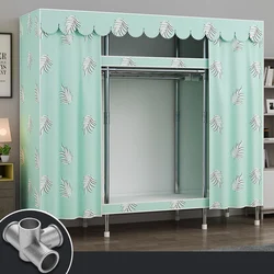 Home Furniture Simple Portable Wardrobe Organizer Clothes Dustproof Dorm Wardrobe