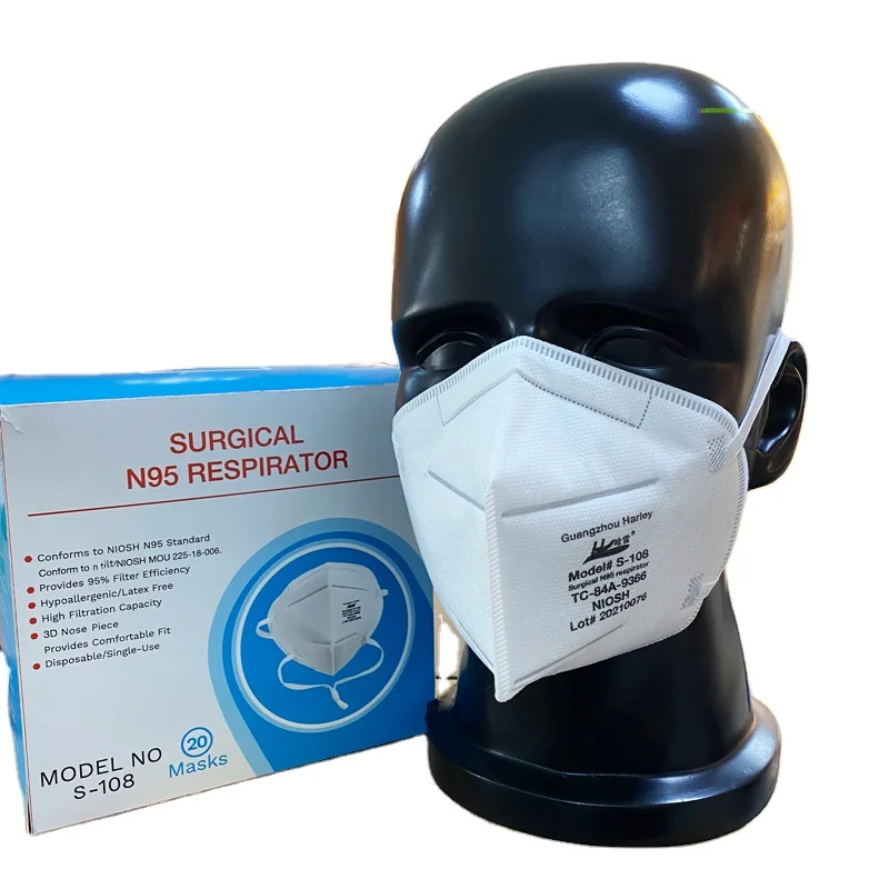 Non Woven Masker 3Ply Black Customized Surgical Disposable Medical Masks N95 Face Mask with Filter