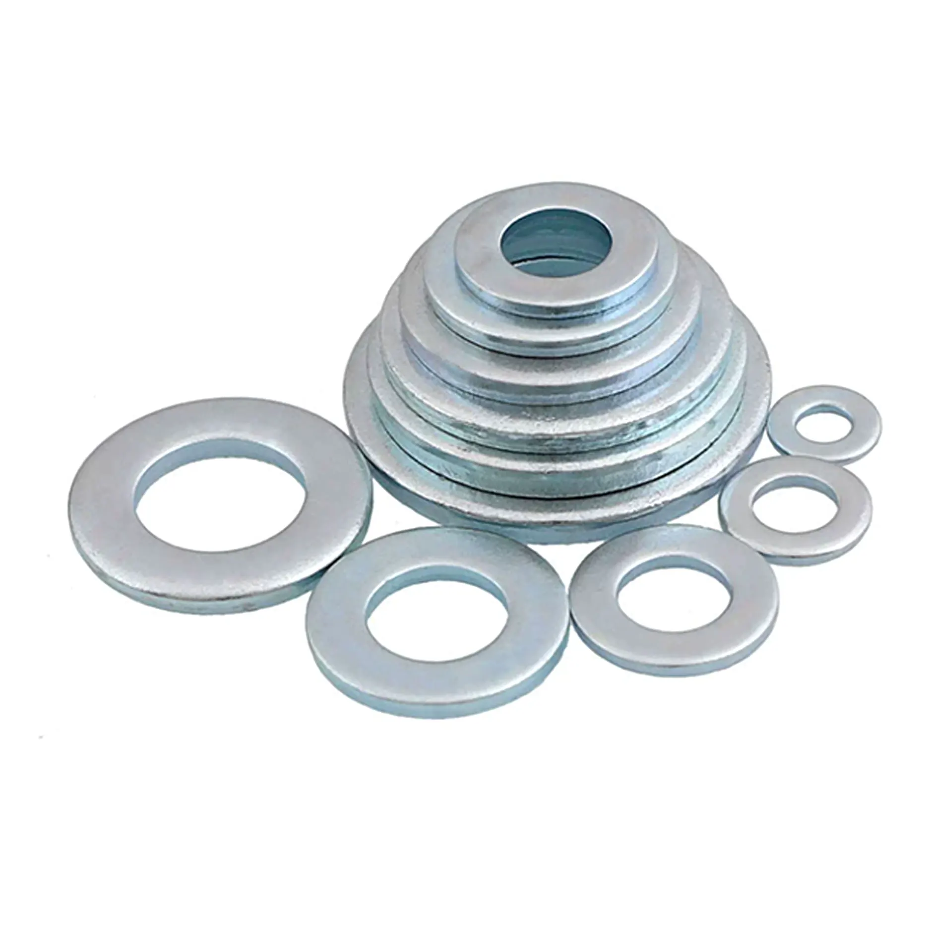 DIN125 Flat washer Galvanized Zinc Plated Steel Thin Thick Flat Washers