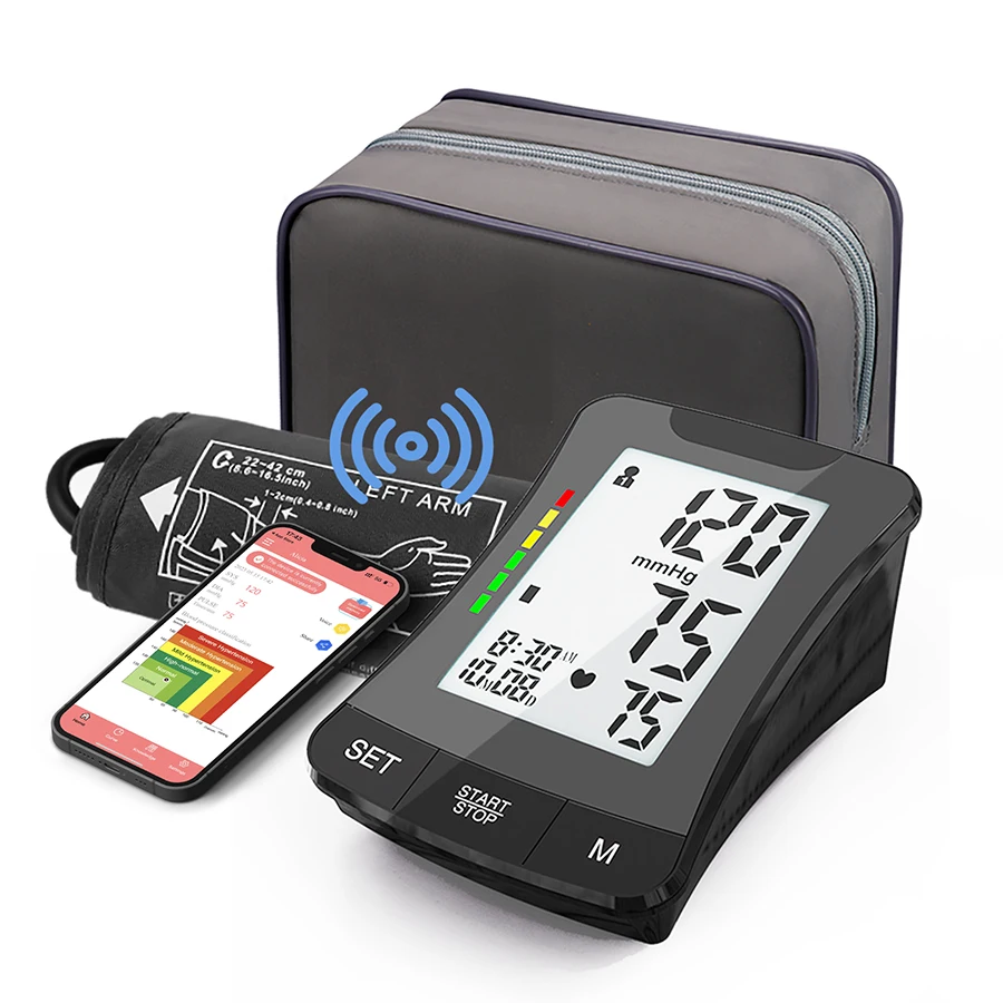 ESH Blood Pressure Monitor Arm Electronic Tensiometro for Home Use