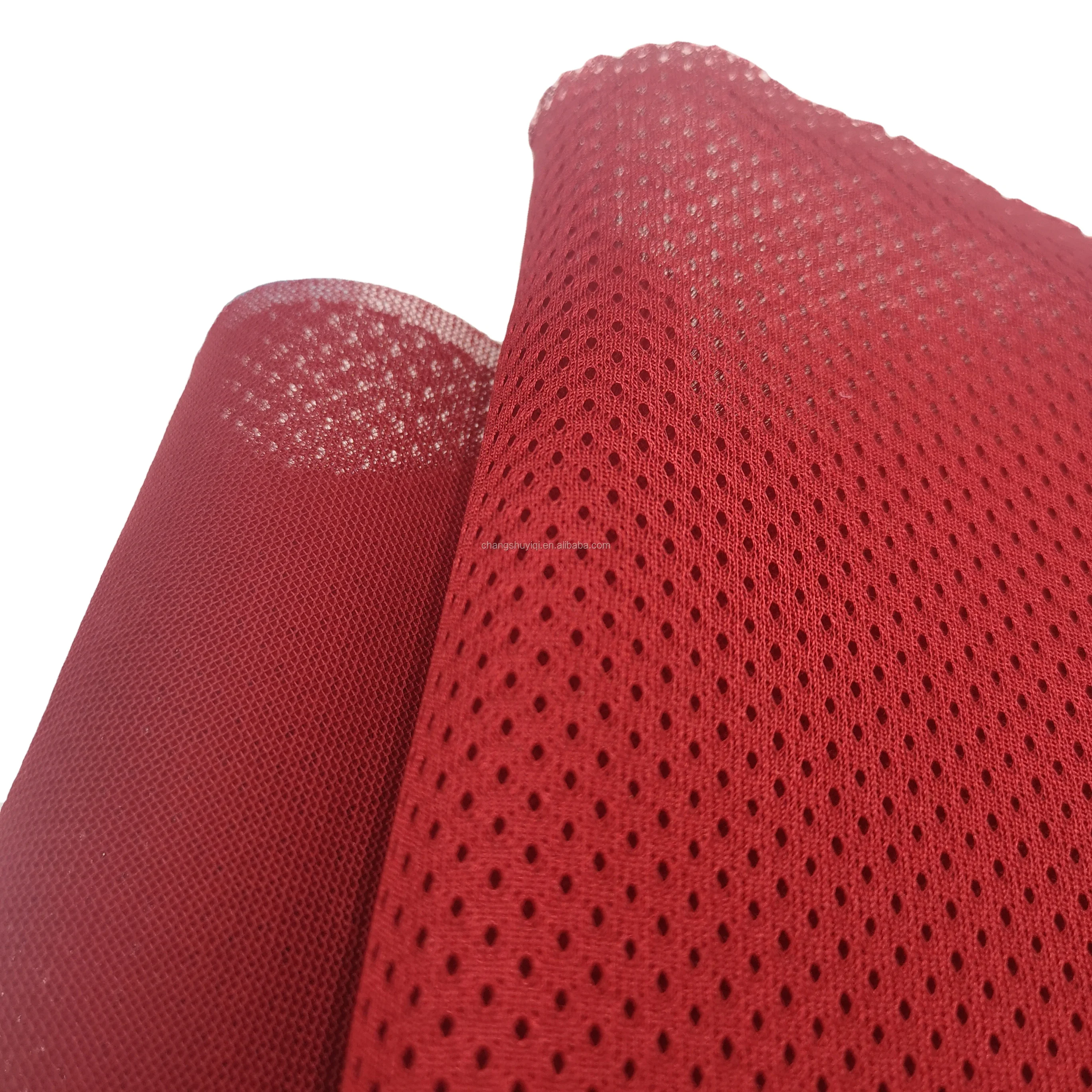 polyester bird eye mesh fabric air mesh fabric breathable mesh fabric for shoes