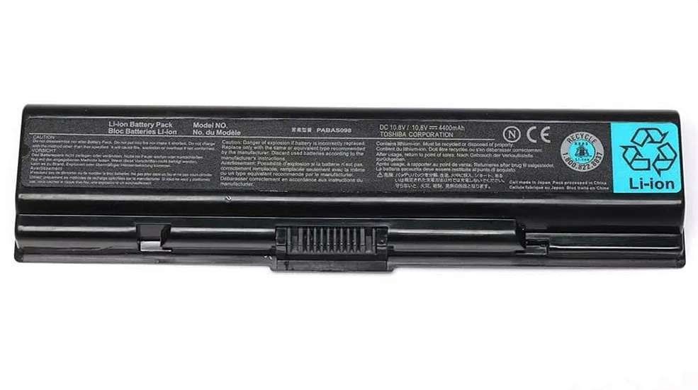 msds laptop battery for toshiba pa3534u 10.8V 4400mah for Satellite A200 L305 M200 L305 notebook batteries PA3535U PA3534U-1BRS