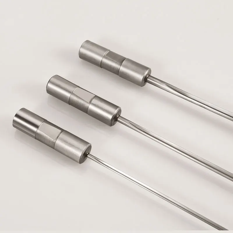 Single-fluted Solid Carbide Gun Drill Bits with 2 Coolant Holes for Stainless Steel