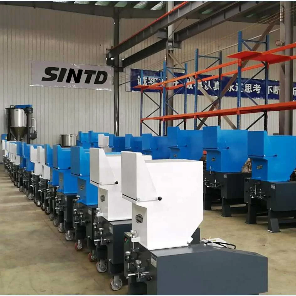 Industrial recycling plastic shredder machine