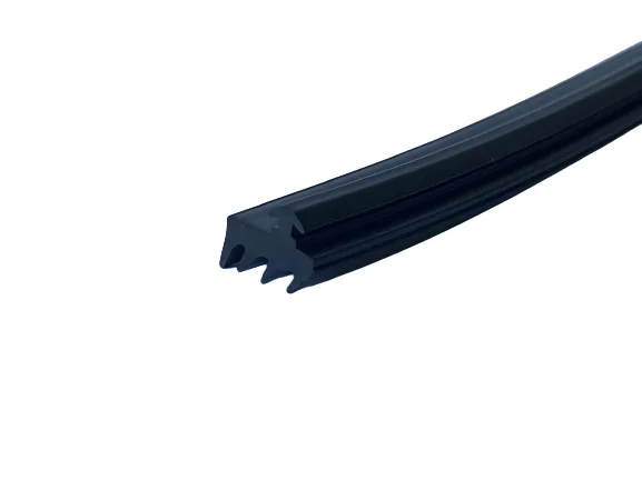 Silicone rubber EPDM door rubber sealing strip extrusion sponge sealing strip glazing customized rubber gasket sealing aluminum