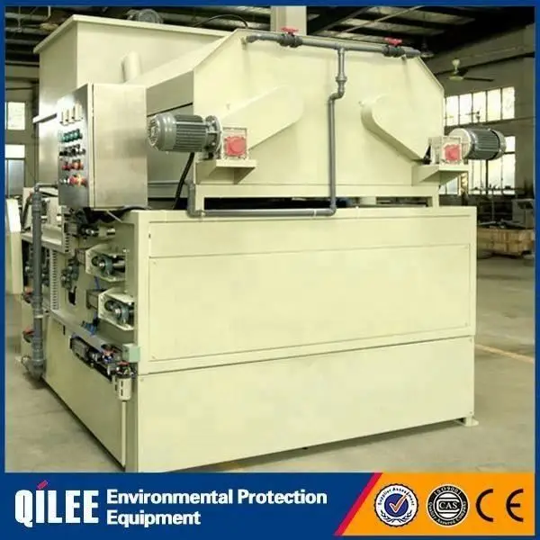 High Working Efficiency Fully Enclosed Belt Filter Press For The Project Of Environmental