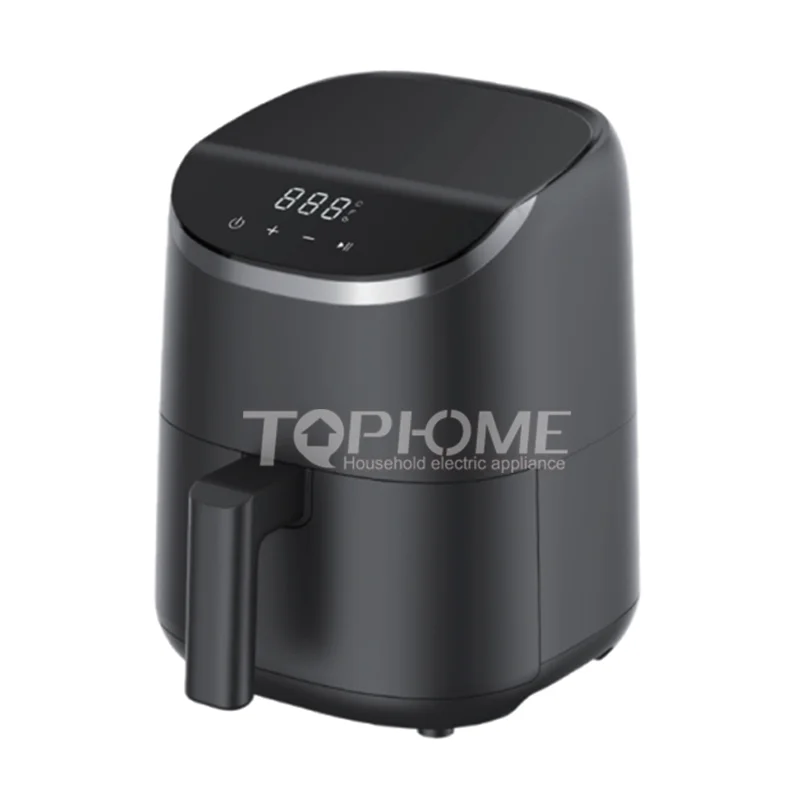 2L Electric Non-Stick Cooking Surface Mini Air Fryer Compact Space Saving Digital Small Air Fryer