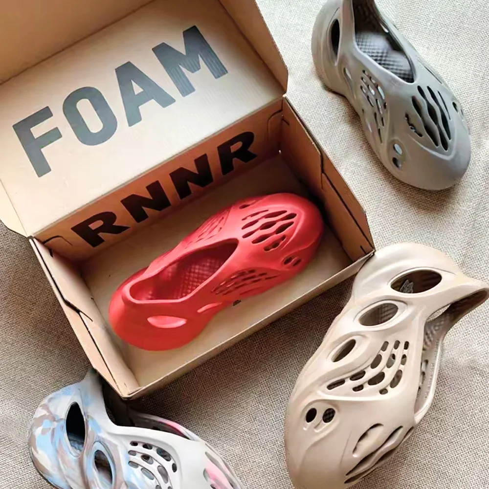 Summer Man Unisex Name Brand Luxury Foam Slide Slipper Trendy Size 28-47 Women EVA Foam Sport Runner Sandal