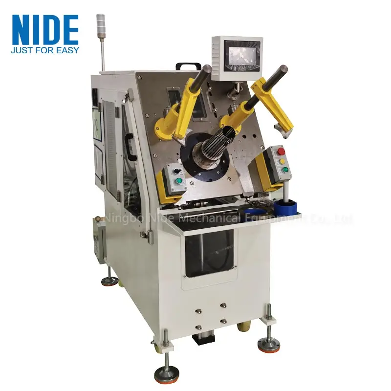 Generator motor stator wire inserting machine for induction motor manufacturing