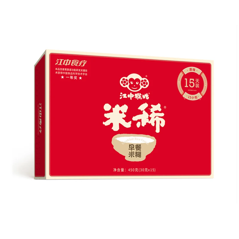 Monkey Head Mushroom Healthy Breakfast Meal Replacement for Stomach Problems Rice Pudding and Rice Thins