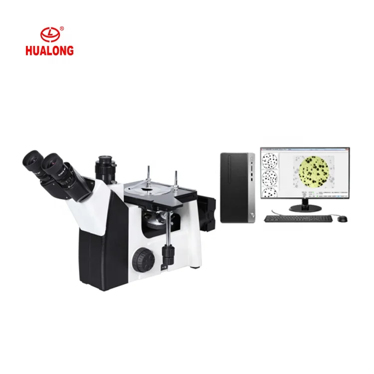 Hualong; HL102-AW Тринокулярный перевернутый промышленности металлургический