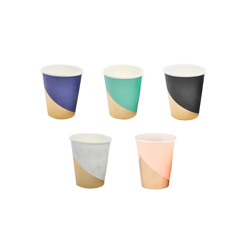 Partybus Machine Making Multicolor Gilding Party Degradable Disposable Paper Cups