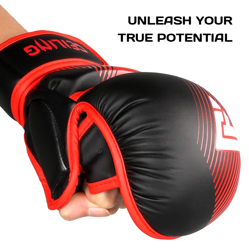 7oz 12oz Mma Professional Gloves Factory OEM Training Muay Thai MMA Sparring Gloves