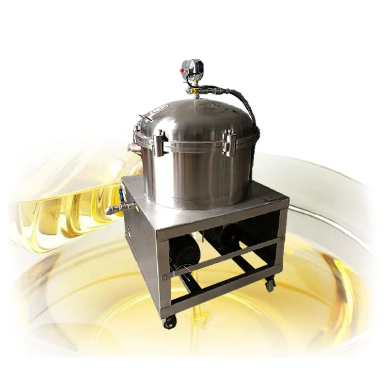 Professional Virgin Oil Filter System For Oil Mill Cooking Oil Filter Machine