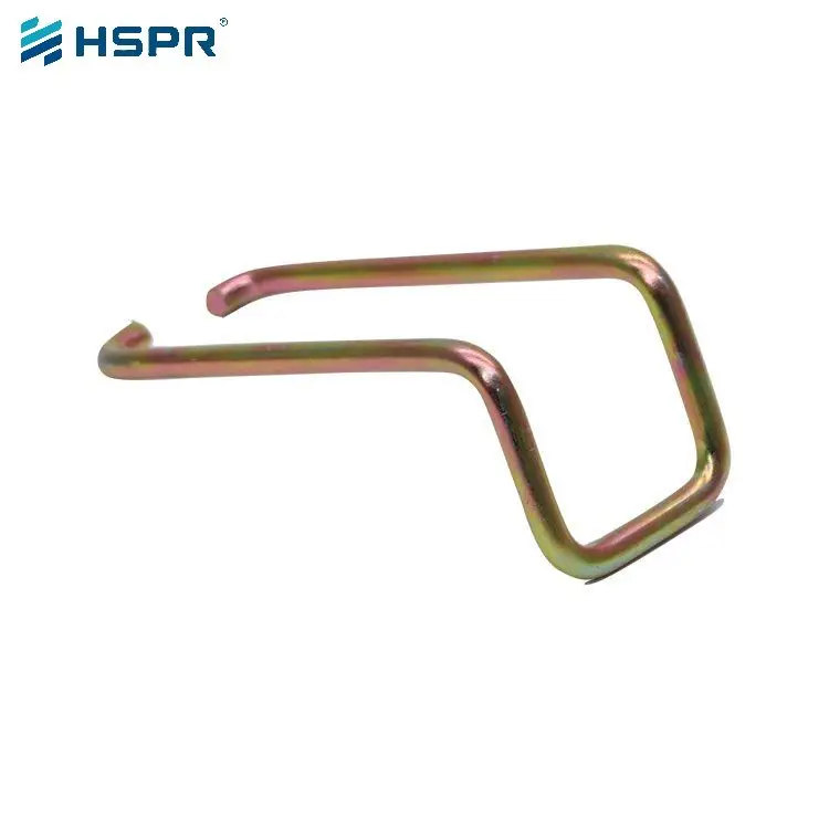 Huihuang Factory Supply  Custom High Precision Carbon Steel U Shaped Wire Forming Spring Clip