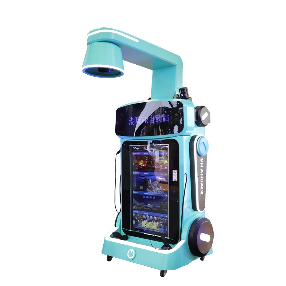 Amusement Park Products Simulador De Realidad Virtual Shooting Game 9D VR Simulator with COSMOS