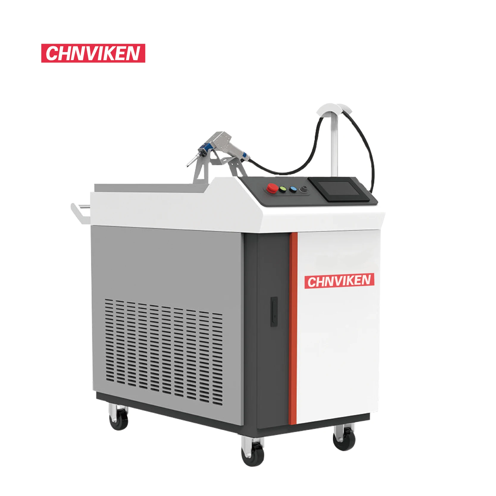 VIKEN Industrial Handheld Fiber Laser Welding System for Railway Car Aluminum Body Assembly - High-Speed Welding