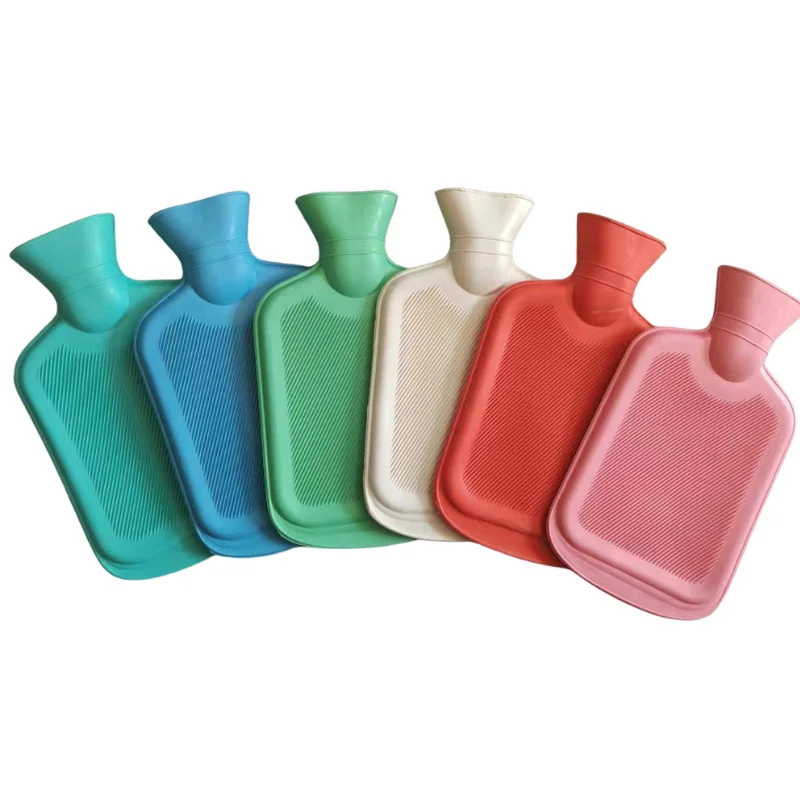 Reusable Hot Water Bag Hot Water Bottle Soft Fur Lid Custom Rubber with Plush Fashionable Convenient Customizable Hand Warming