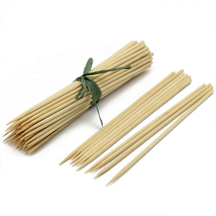 Best Grill Custom Barbeque Eco-Friendly Bbq Camp Stick bamboo Skewer