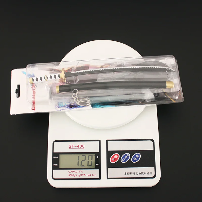 26cm metal katana sword one piece mini Zoro Sword Yama Arashi Death Surgeonwado ichimonji katana sword metal