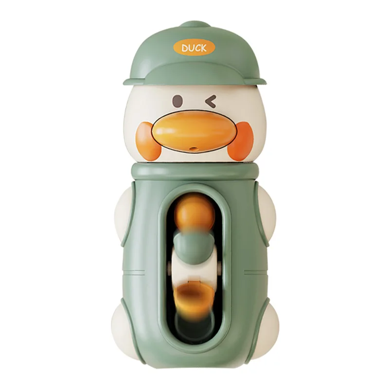 Cute Elephant Duck Baby Bath Toy Bathroom Shower Play Water Waterfall Fill Spin Waterwheel Bathtub Baby bath toy Duck wheel