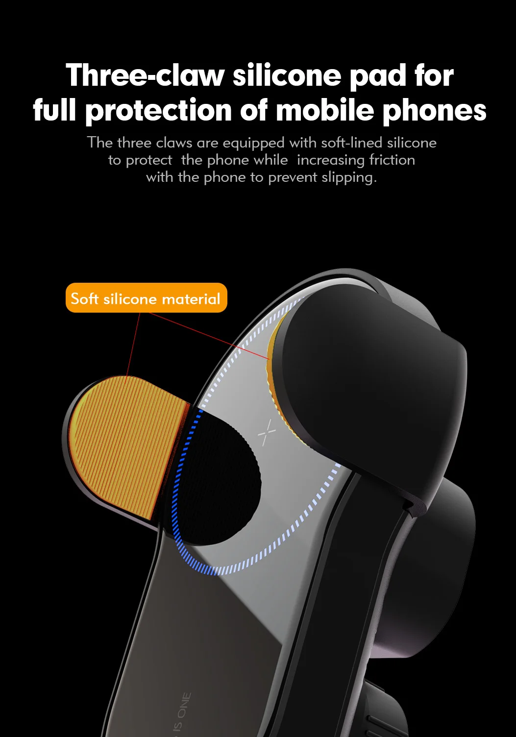 360 Rotate Left and Right Mirror Navigation Bracket Mobile Phone Bracket Navigation Car Bracket Rear Pillow Mobile Phone Holder