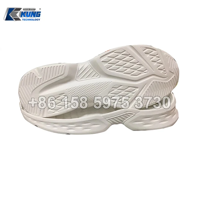 Hot selling EVA good-rebound sports shoes sole customized colors soles sneaker outsoles