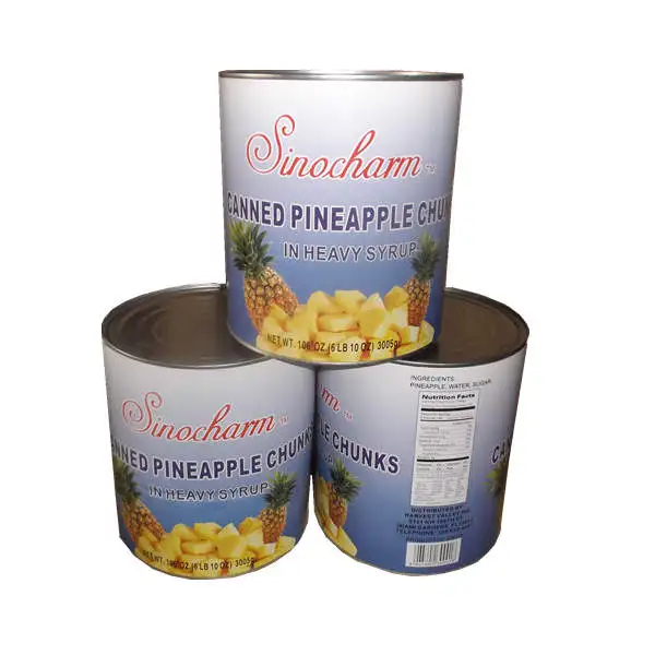 3 кг консервированный Ананасовый кусок в сиропе