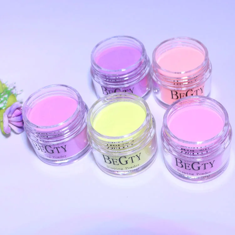 Nail art designs nail acrylic powder and glitter dipping powder 3 in 1 with liquid for dipping