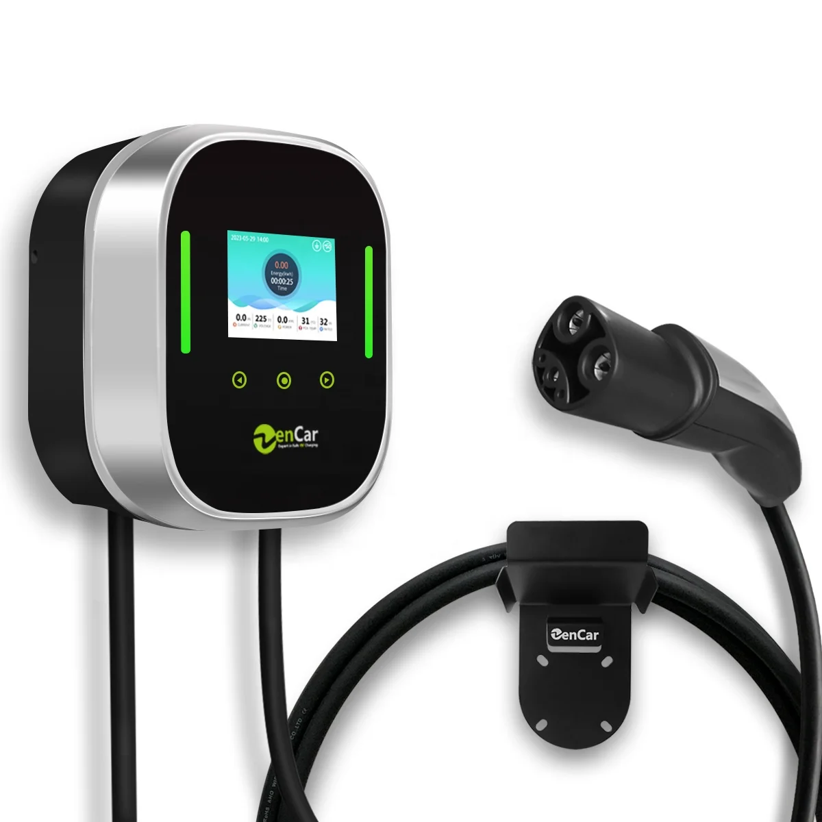 Zencar factory supply ev charger station ac ev fast 7.2kw ev charger 32A with NACS US connectors