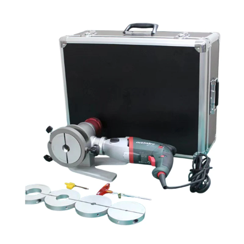 portable beveling Electric tools for on-site machining of pipe suitable for food fluid filling equipment tube squaring tool