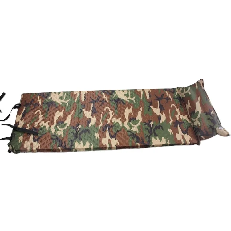 
Camping waterproof self inflating hunting air camping mat outdoor sleeping pad 