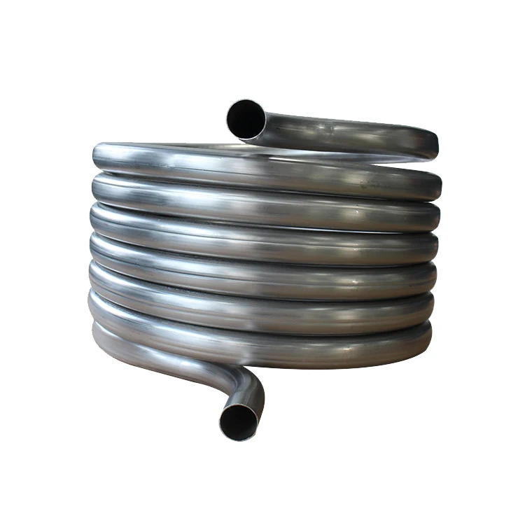 Smooth non-magnetic stainless teel SUS316L tube heat exchanger coil price  heat exchanger refrigeration