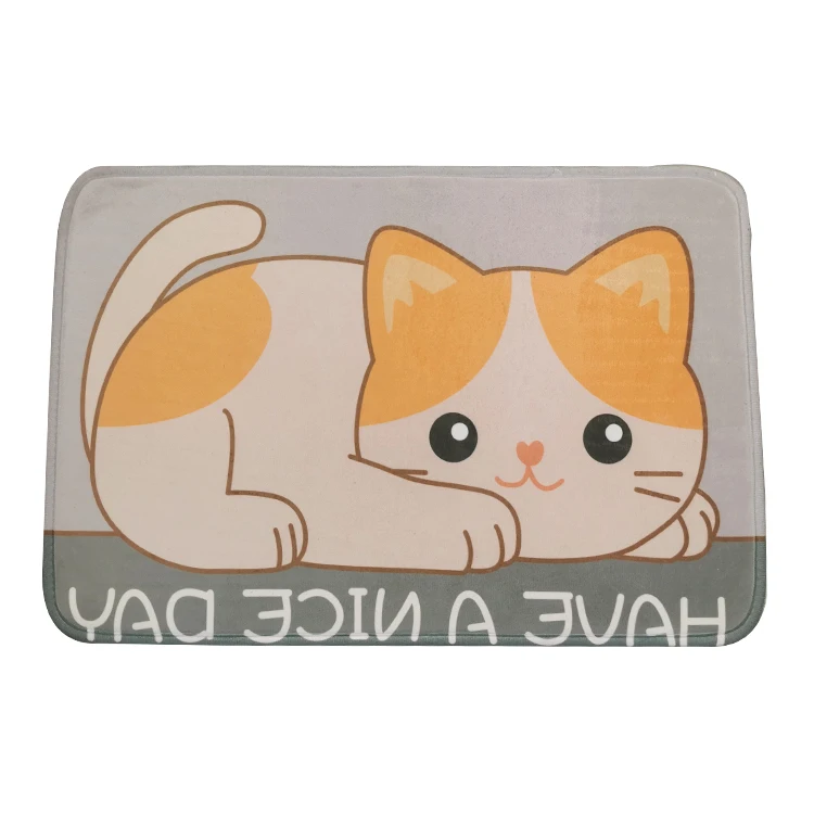 Factory Price Good Feedback Super Water Absorbent Non-slip Anti-skid Memory Foam Mat Bath