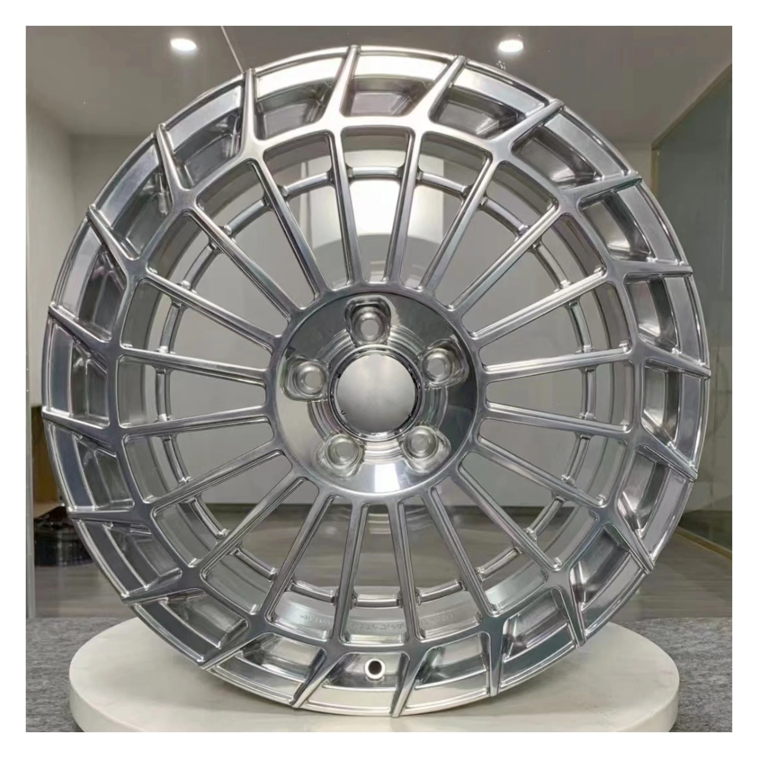 Bku racing manufacture custom forged wheels 5x112 wheels 19 20 21 inch rims 5 holes polishing for w212 w213 w221 w222 w223 rims