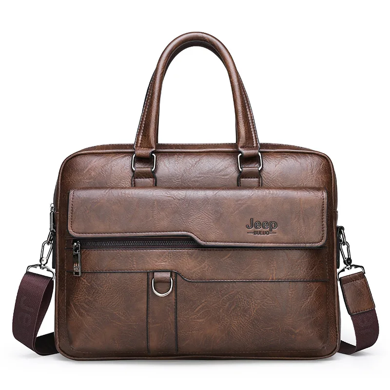 Factory Outlet High Quality Fashion Waterproof Quakeproof Laptop Bag Business Men Office Messenger Bag