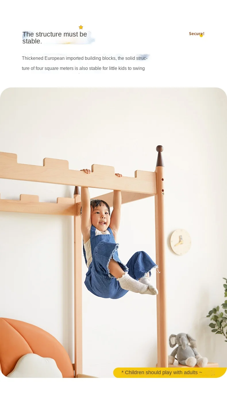 Pumpkin castle bed retractable bed solid wood children's bed girl boy pull broaching bed_18