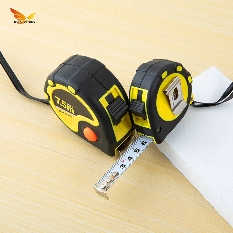 Hot Selling Quality Retractable Smooth Function Measuring Tape Distance Meter Abs Anti-Fall Office Household Steel Tape Measure