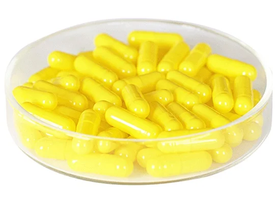 Single Color Customized Bovine Beef Bone Empty Gelatin  Capsules Size 000 00 0 1 2 3 4 5