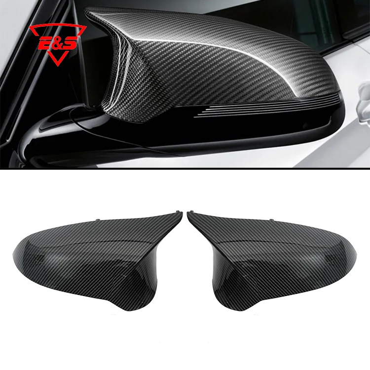 Carbon fiber Mirror Cover For BMW 4 Series F82 M4 2014-ON Rearviewfor RHD M style carbon fiber mirror cover