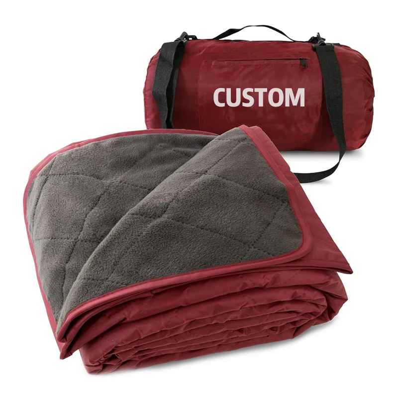 Пышное легкое одеяло с принтом