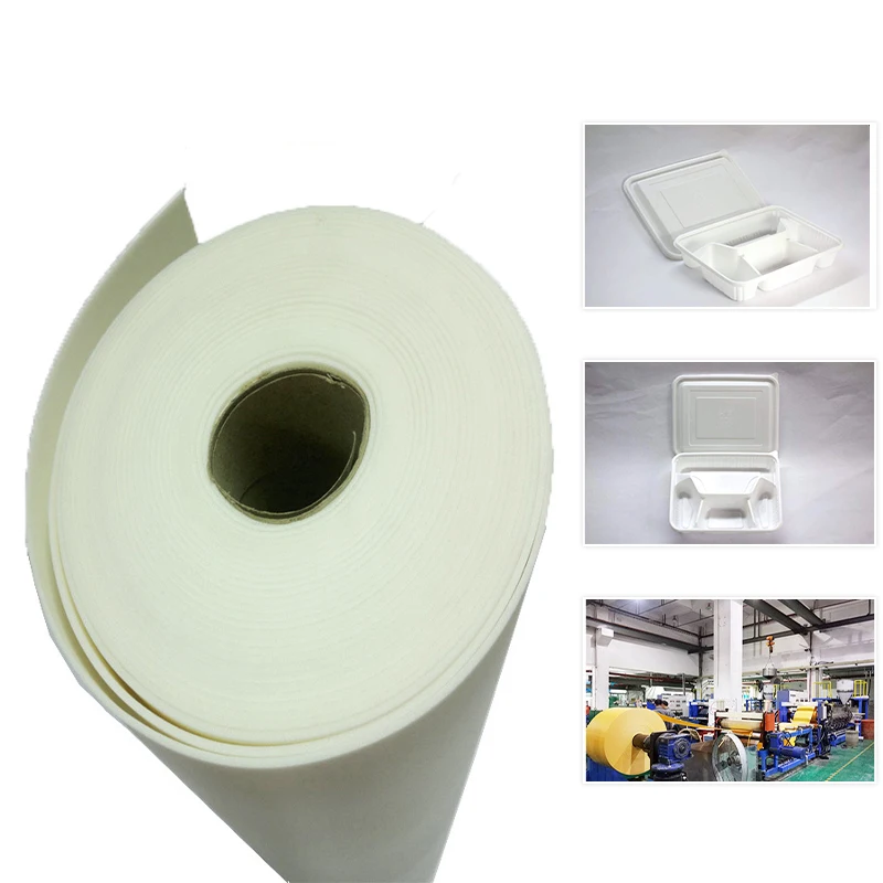 Compostable 100% Biodegradable Thermoforming Polylactic Acid Pla Material Sheet