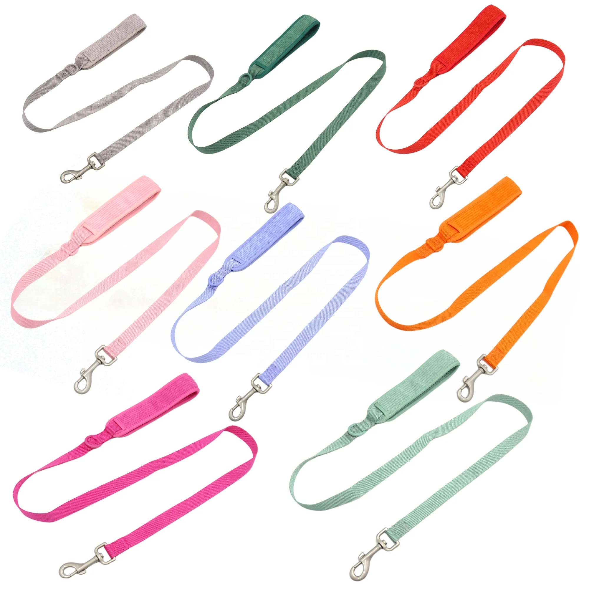 Pet supplies rope dog leash training harness color custom travel pet collars dog leash outdoor adjustable pet dog harness