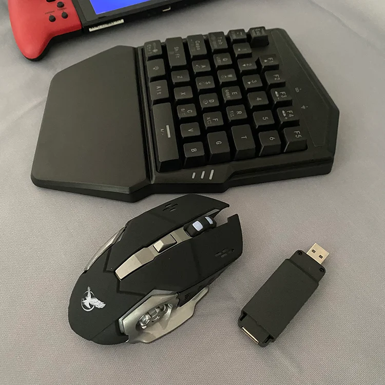 Limit Free Shipping DarkWalker Wireless Gaming Keyboard and Mouse Adapter for Nintendo Switch PS4 Xbox One