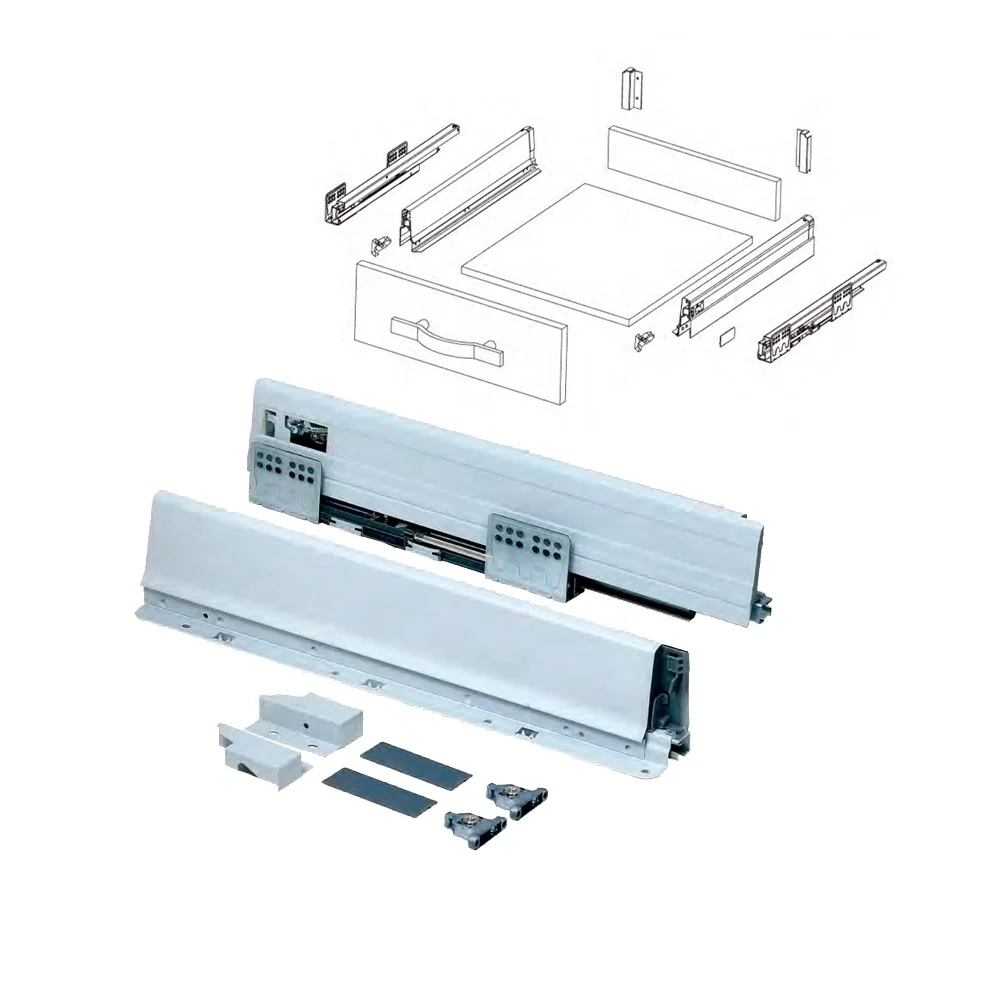 Double Wall Drawer with Soft Closing TB502