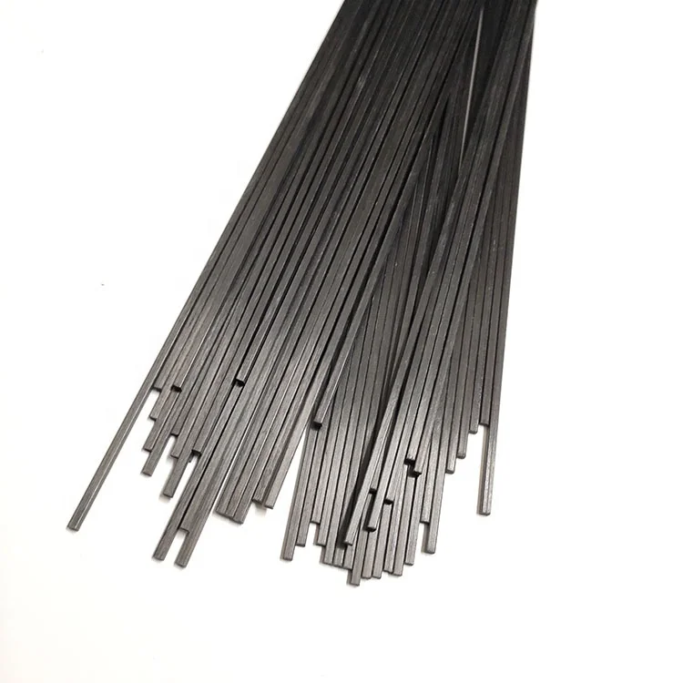 Pultruded High Modulus Various Size Guitar Neck Stiffening Tone Carbon Fiber Rods