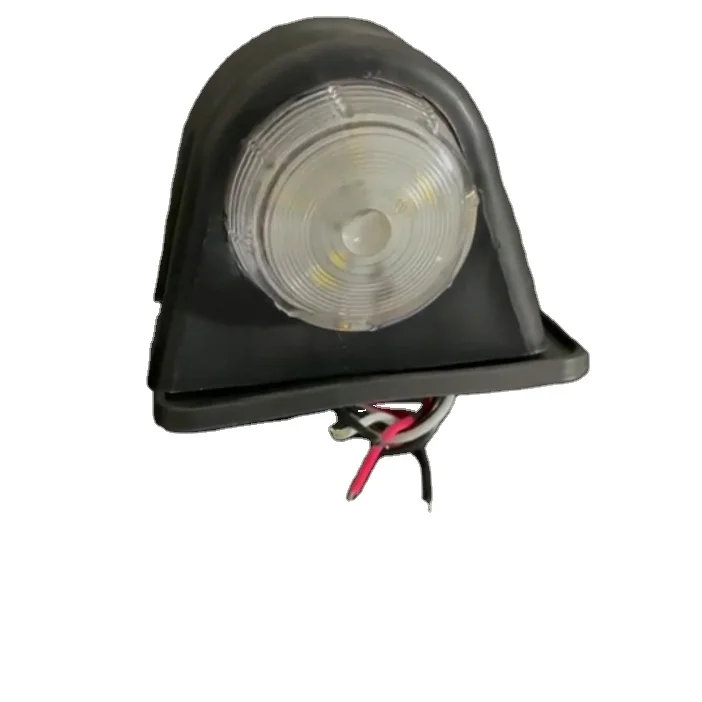  12V/24V с двойными бортами два уход за кожей лица стояночные огни красный + белый индикаторная лампа для грузовика прицепа