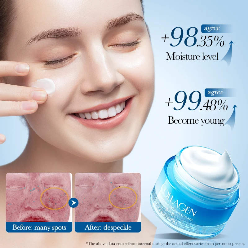 FAYANKOU Private Label cosmetics Moisturizing Collagen Whitening Face Cream Lotion