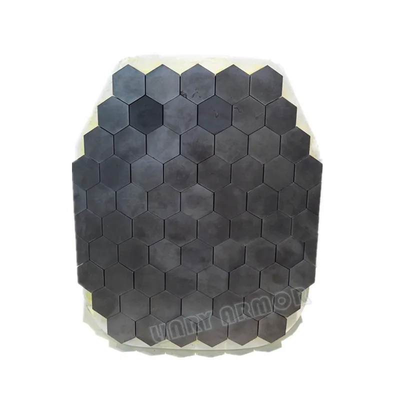 NIJ Level 3 Ballistic PE & Silicon Carbide Composite Bulletproof Rifle Plate