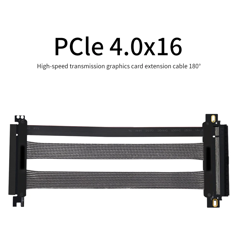 Быстрая скорость PCIE 4 0 кабель-удлинитель для 23 ГБ/сек. высокое качество pcie Riser компьютерный GPU PCI-Express